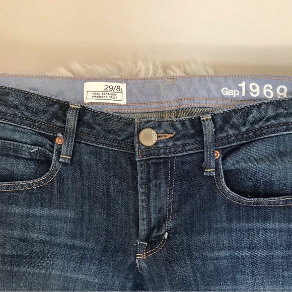 GAP 1969 | Real Straight Jeans 29/8L - Picture 4 of 13